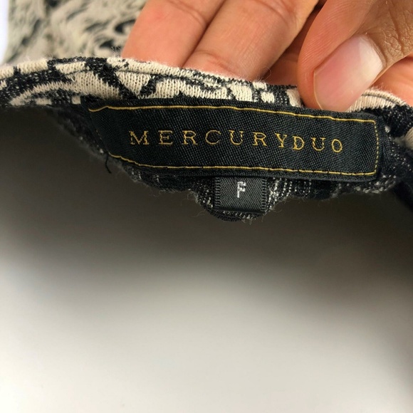 Mercury Duo Small Stitch Open Back A Line Dress - Picture 8 of 8